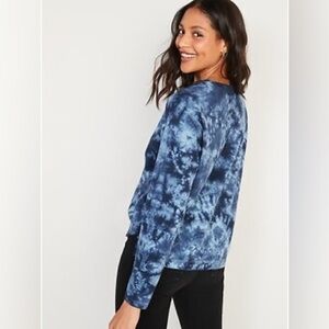 Old Navy - NWT loose Pull over, Sz 3X, Blue Tie-dye